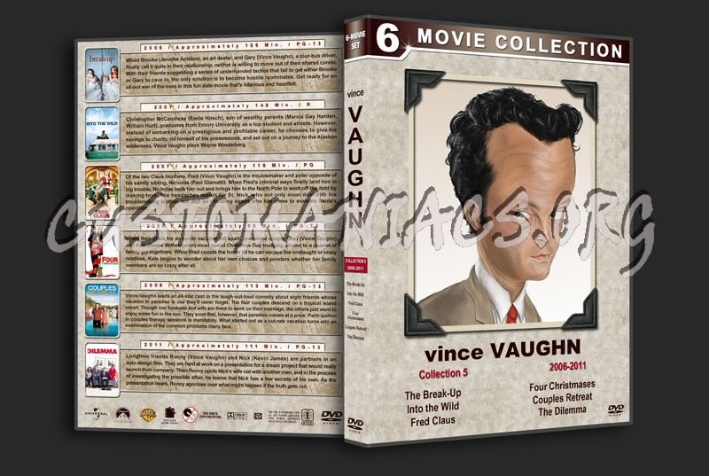 Vince Vaughn Filmography - Set 5 (2006-2011) dvd cover