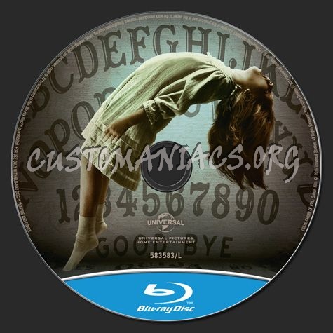 Ouija Origin of Evil blu-ray label