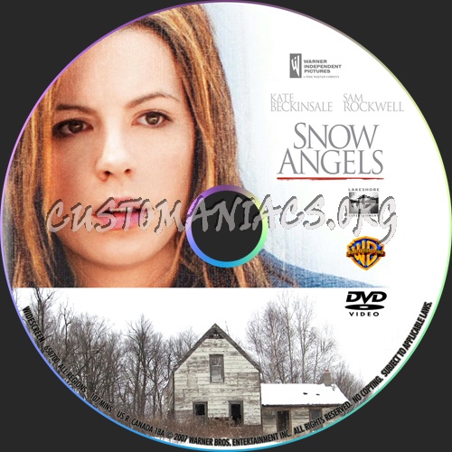 Snow Angels dvd label