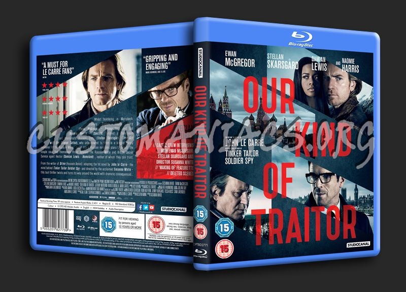 Our Kind of Traitor blu-ray cover