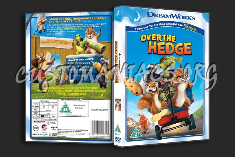 Over the Hedge dvd cover