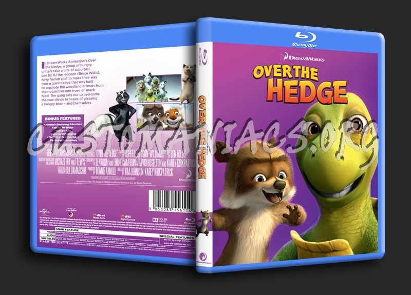 Over the Hedge blu-ray cover