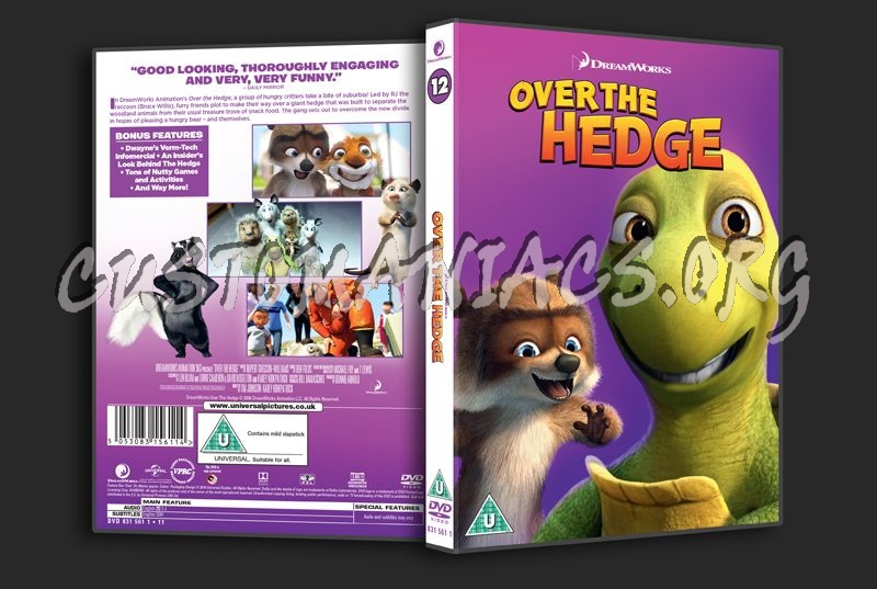 Over the Hedge dvd cover