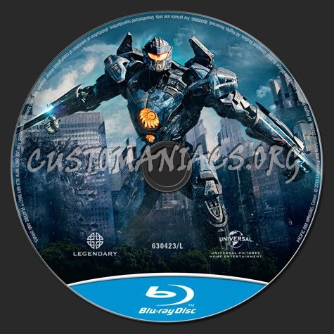 Pacific Rim blu-ray label