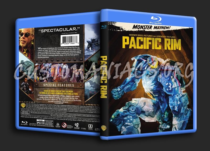 Pacific Rim blu-ray cover