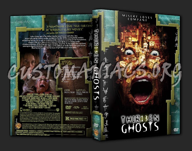 Thirteen Ghosts dvd cover