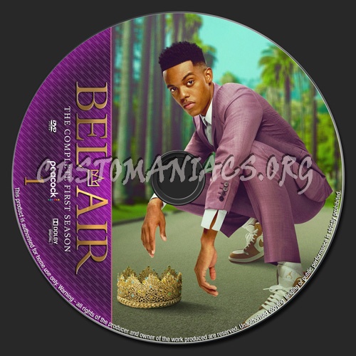 Bel Air Season 1 dvd label