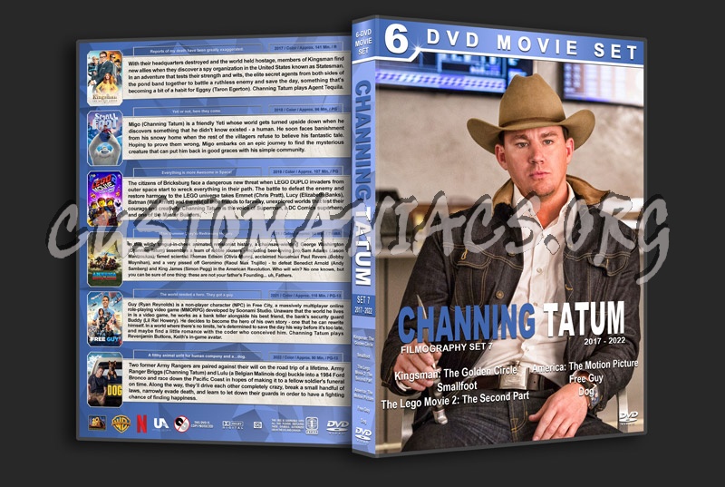 Channing Tatum Filmography - Set 7 (2017-2022) dvd cover