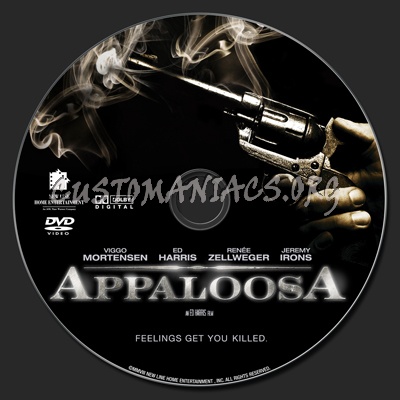 Appaloosa dvd label