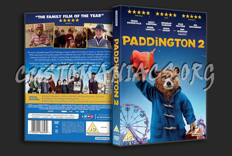 Paddington 2 dvd cover