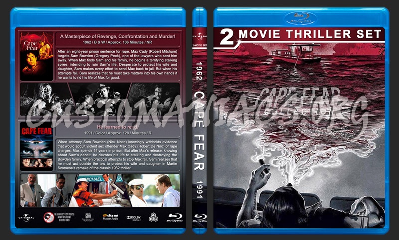 Cape Fear Collection blu-ray cover