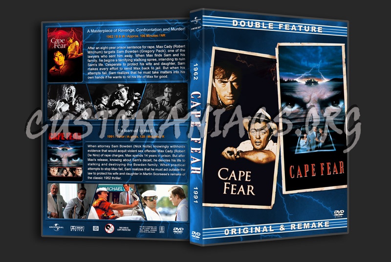 Cape Fear Double Feature dvd cover