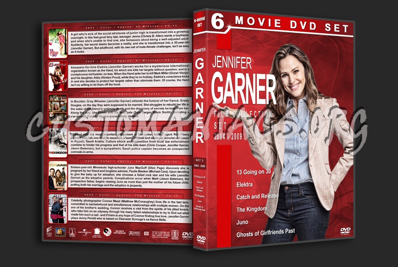 Jennifer Garner Filmography - Set 3 (2004-2009) dvd cover