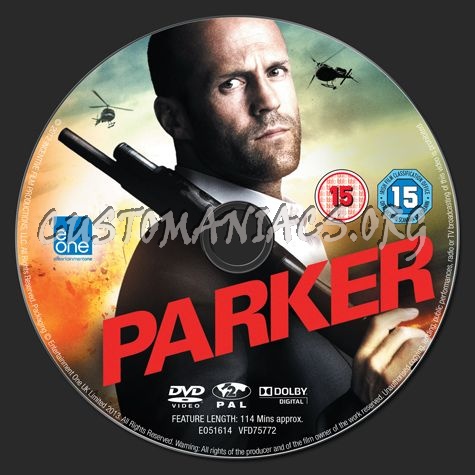 Parker dvd label