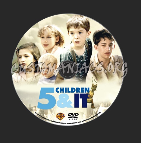 5 Children And IT dvd label