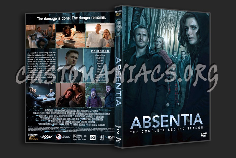 Absentia - The Complete Series dvd cover