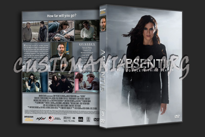 Absentia - The Complete Series dvd cover