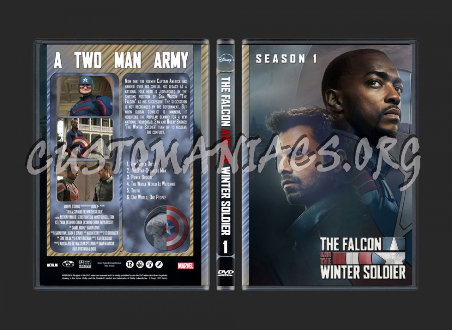 Falcon and the Wintersoldier 24-3-2022 dvd cover