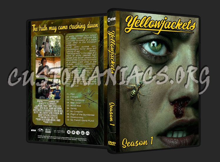 Yellowjackets Season 1 dvd cover