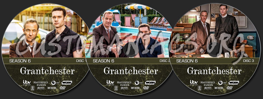 Grantchester - Season 6 dvd label