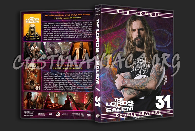 Rob Zombie Double Feature dvd cover