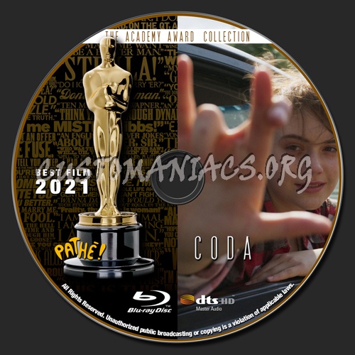 Academy Awards Collection - Coda blu-ray label