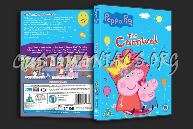 Peppa Pig The Carnival dvd cover