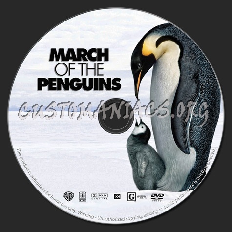 March of the Penguins dvd label