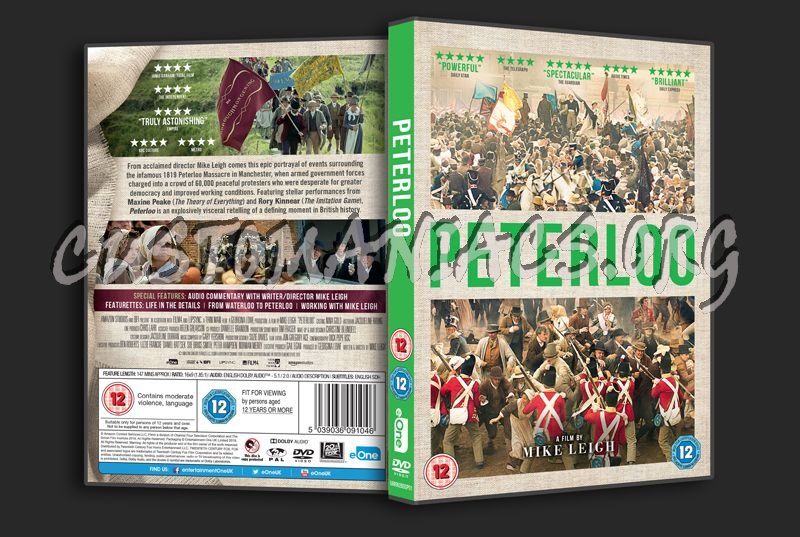 Peterloo dvd cover