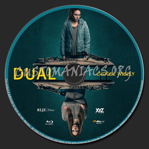 Dual blu-ray label