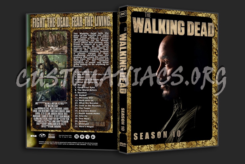 The Walking Dead Season 10 dvd cover