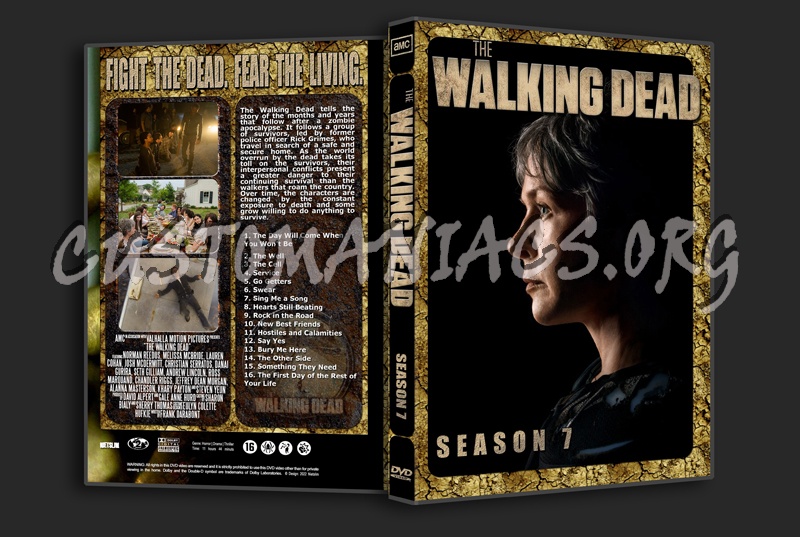 The Walking Dead Season 7 dvd cover