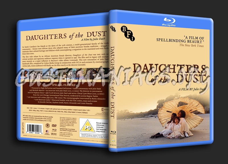 Daughters of the Dust (1991) blu-ray cover