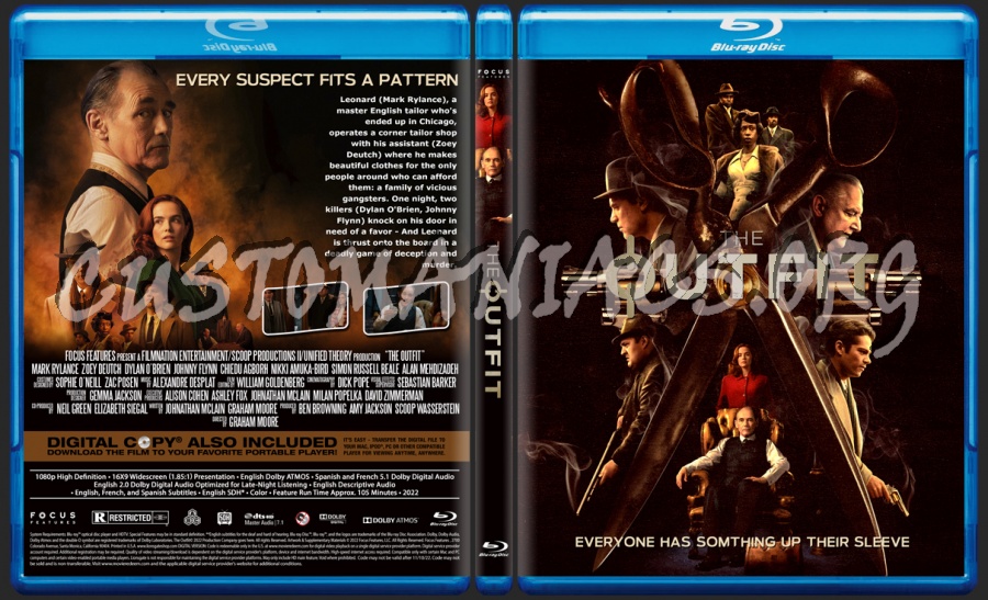 The Outfit blu-ray cover