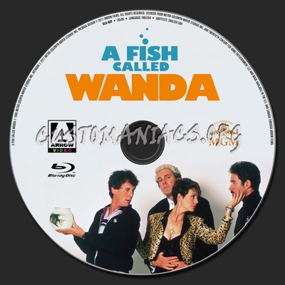 A Fish Called Wanda blu-ray label