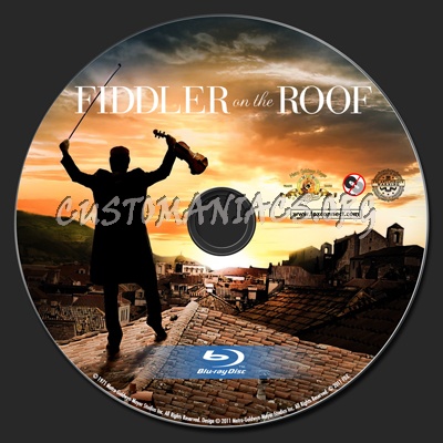 Fiddler on the Roof blu-ray label