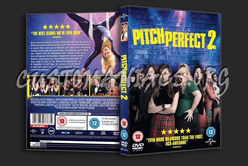 Pitch Perfect 2 dvd cover