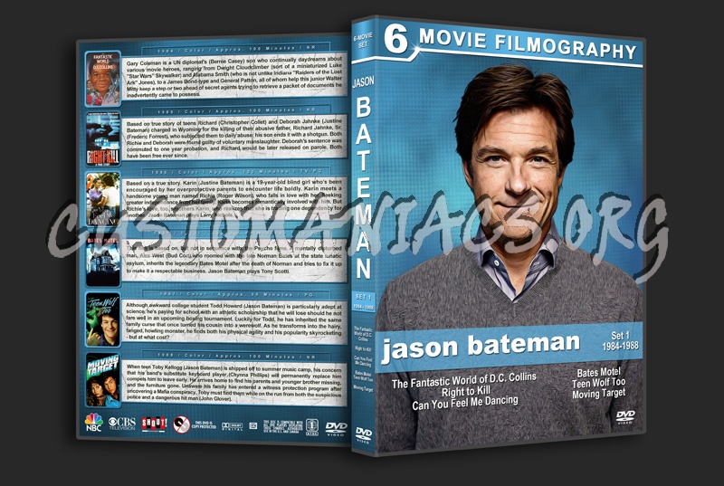 Jason Bateman Film Collection - Set 1 (1984-1988) dvd cover