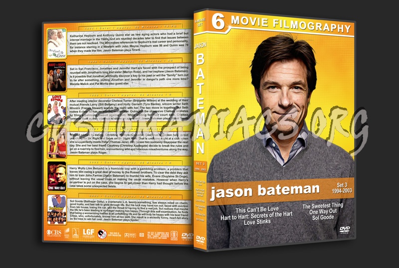 Jason Bateman Film Collection - Set 3 (1994-2003) dvd cover