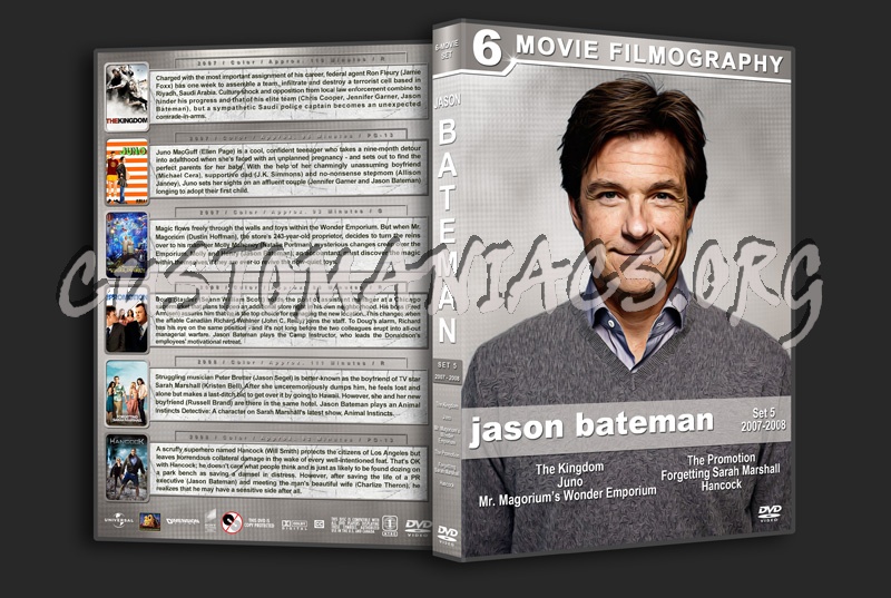 Jason Bateman Film Collection - Set 5 (2007-2008) dvd cover