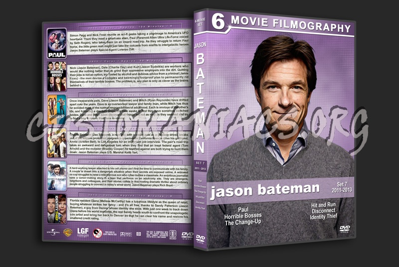 Jason Bateman Film Collection - Set 7 (2011-2013) dvd cover