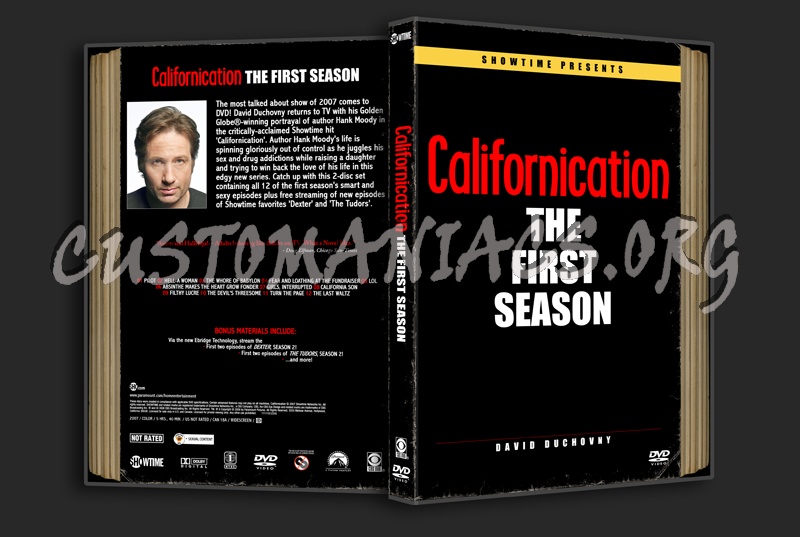 Californication The First Season dvd cover