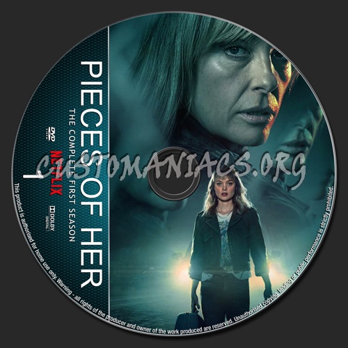 Pieces Of Her Season 1 dvd label