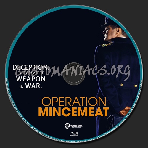 Operation Mincemeat blu-ray label