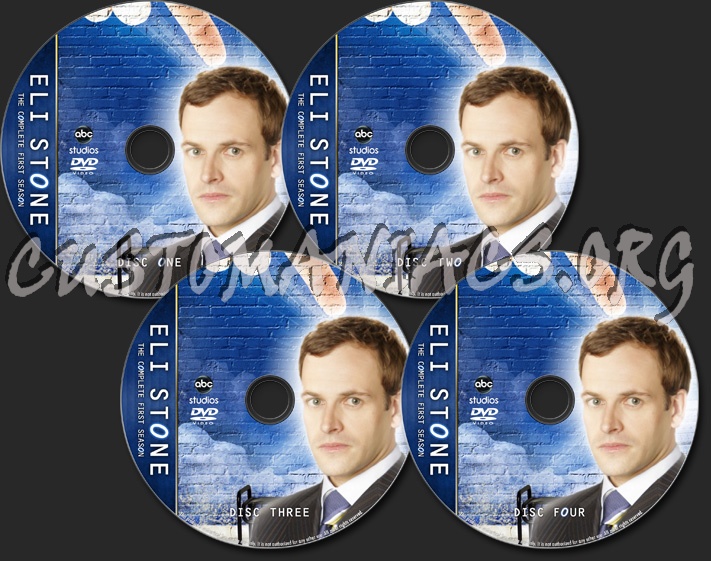 Eli Stone Season One dvd label