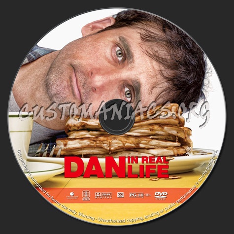 Dan in Real Life dvd label