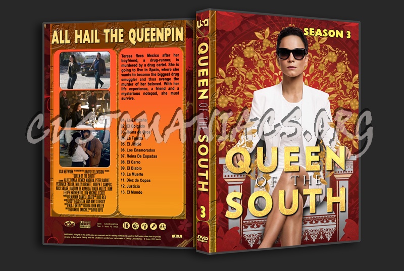 Queen of the South Season 3 dvd cover