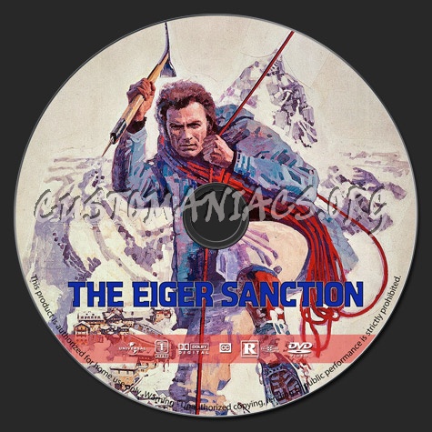 The Eiger Sanction dvd label