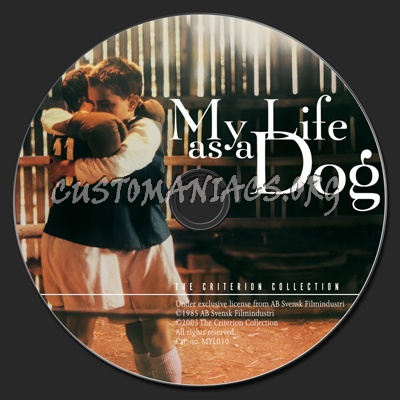 178 - My Life as a Dog dvd label