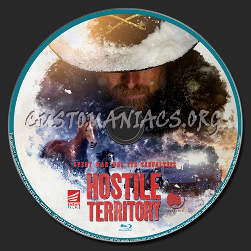 Hostile Territory blu-ray label